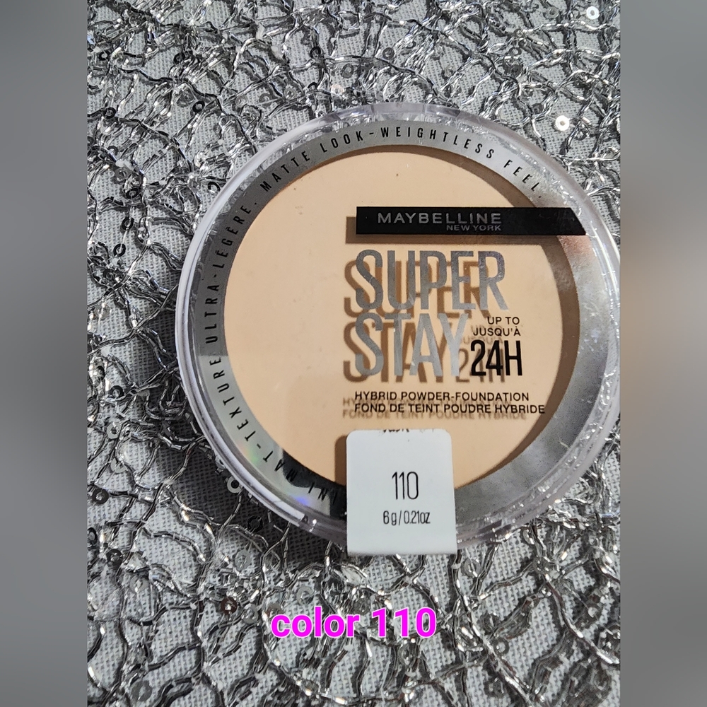 Maybelline Super Stay 24 hr powder